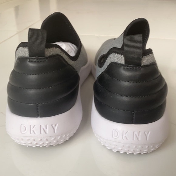 Dkny Shoes Mens Gray And Black Dkny Sneakers Poshmark